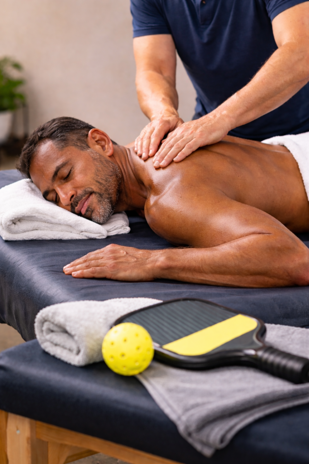 Sports massage for pickleball players